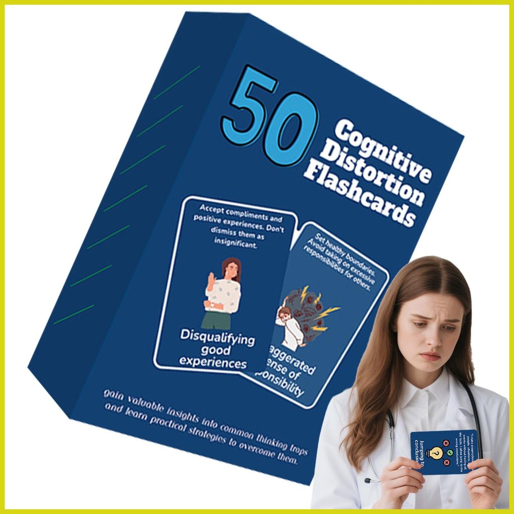 DBT Flashcard Mindful Practices Coping Skills Cards 50-Sheet Regulate ...