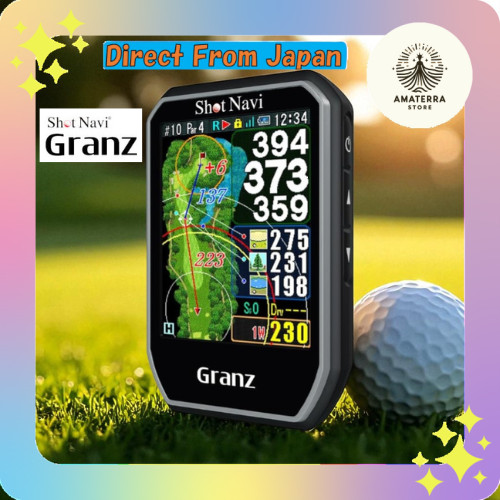Shot Navi Granz Golf GPS Watch Bluetooth Waterproof Score Tracking ...