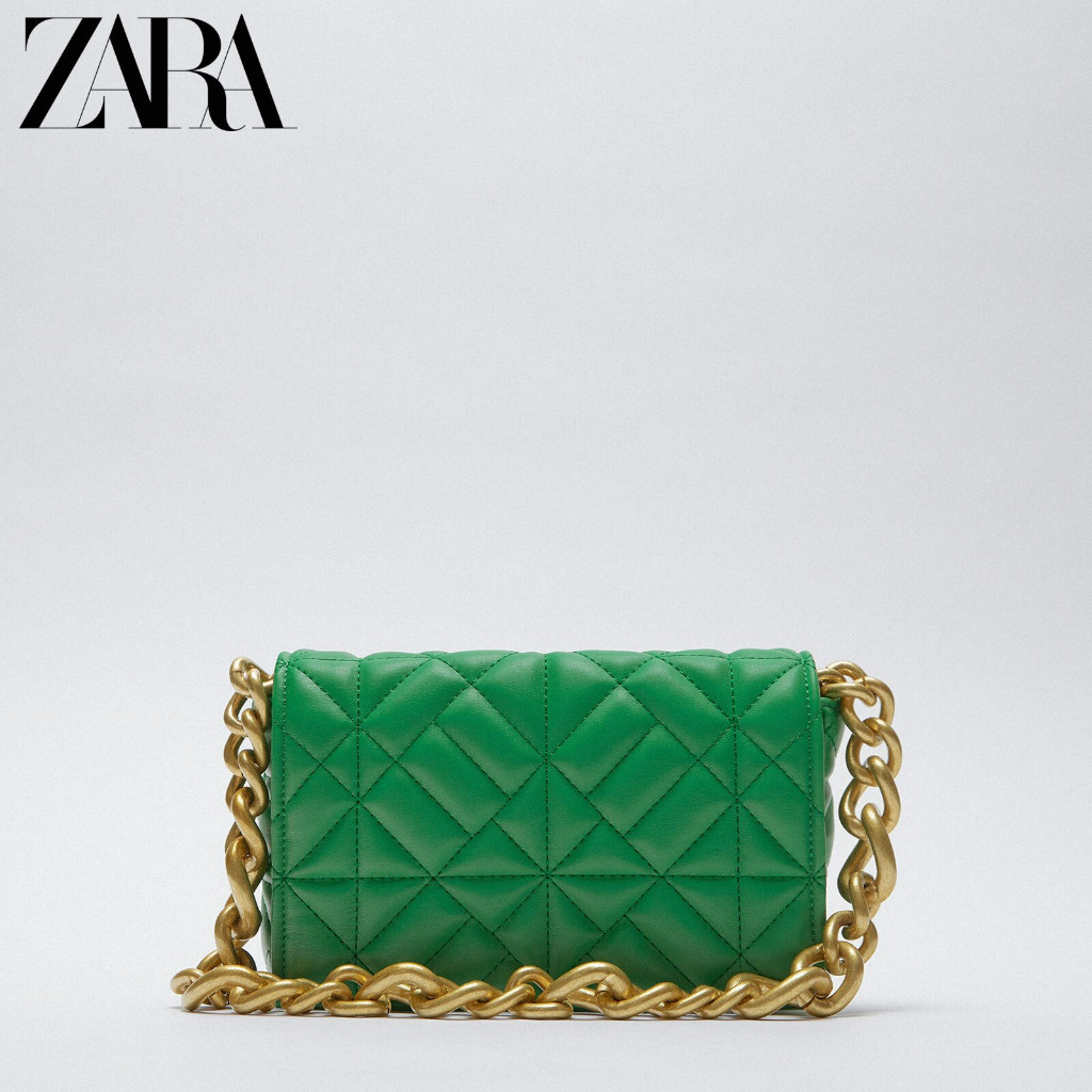 Zara chain embossed bag sales
