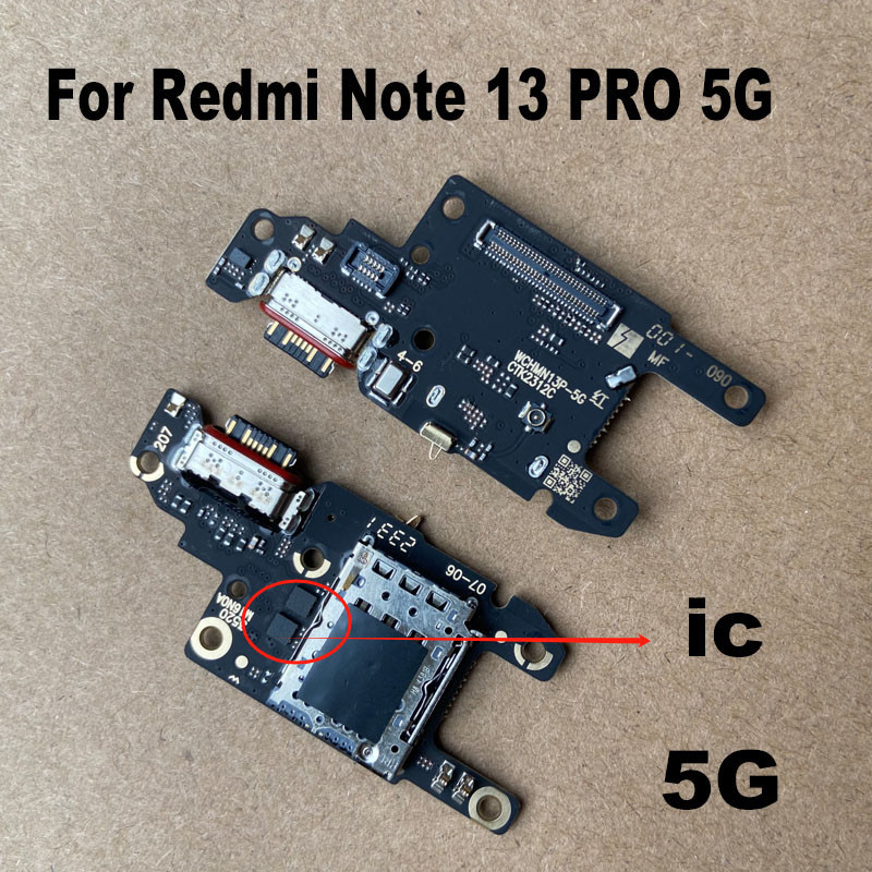 For Xiaomi Redmi Note 13 Pro 5G USB Charging Board Dock Port Connector ...