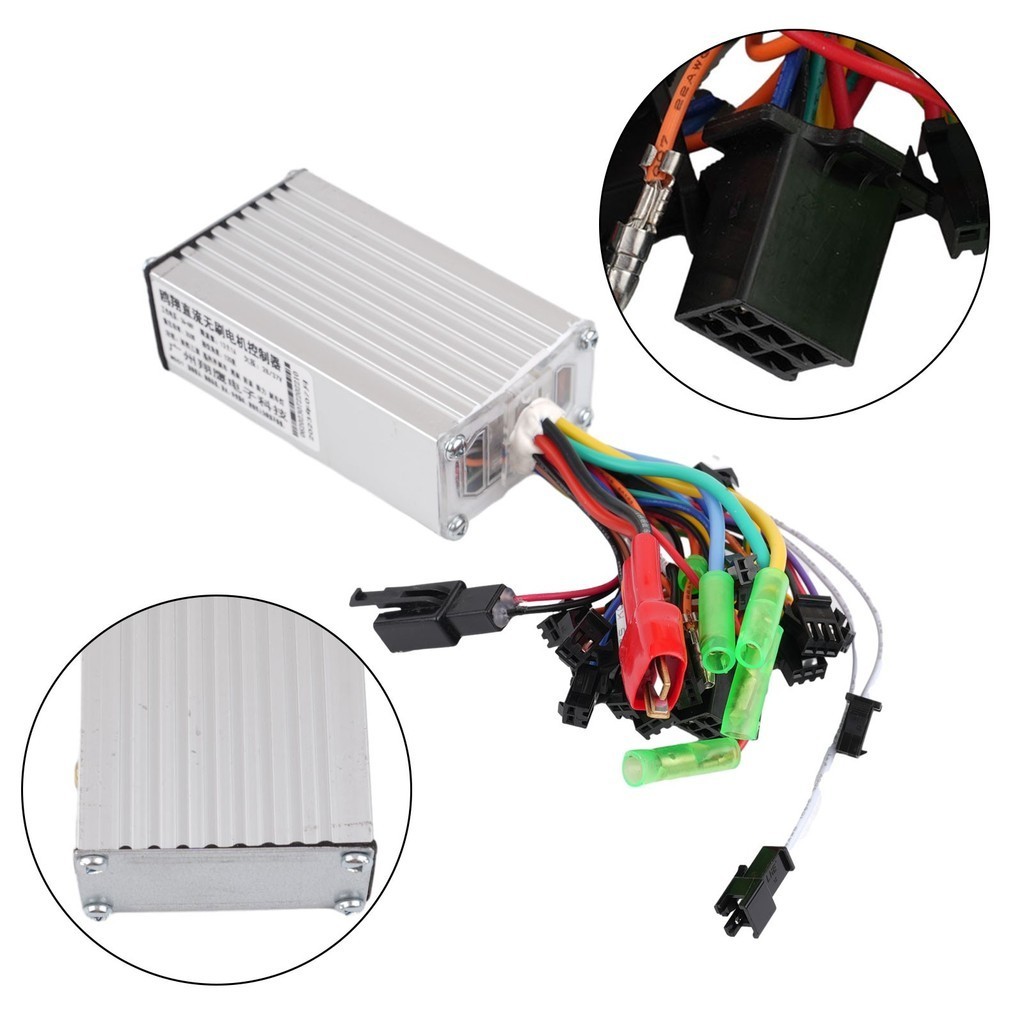 HOT Electric Bicycle eBike 36 48V 250 350W Brushless DC Motor Controller Sine Wave BBHOOD SG08 Shopee Singapore
