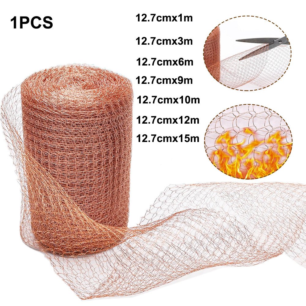 1/3/6/9/10/12/15M Coppers Wire Mesh Signal Shielding Mesh Anti-snail ...
