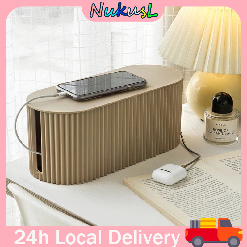 Desktop Cable Storage Organiser Management Box Organizer Extension ...