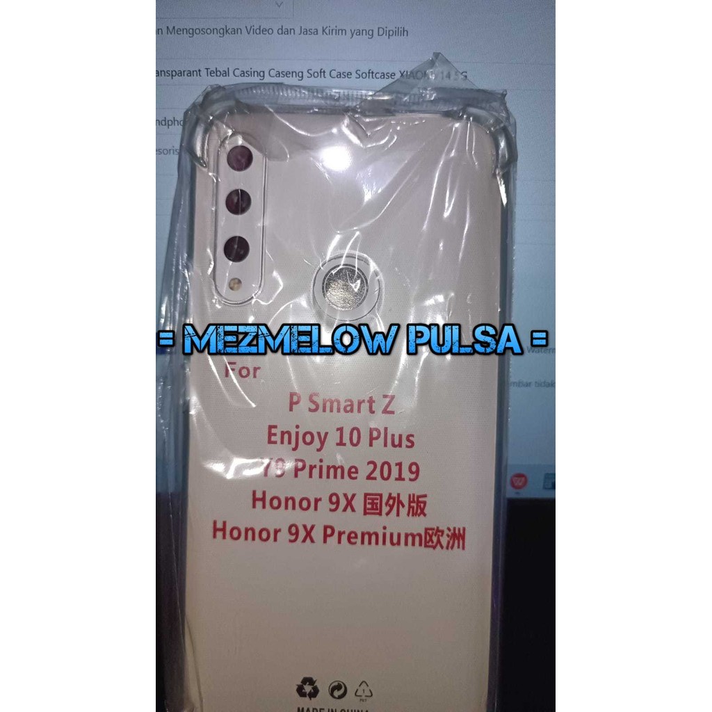 Softcase Silikon Transparant Casing Caseng Softcase HUAWEI Y9 PRIME 2019 - Gambar 2