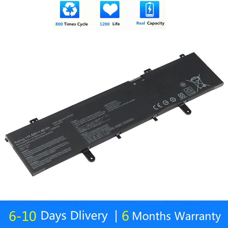 Batterie ASUS Vivobook 14 X405 – 42Wh 11.52V B31N1632 0B200-02540000 – Haute Performance & Longue Durée