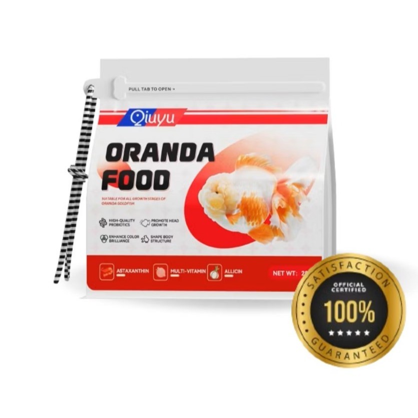 Qiuyu Gold Fish Food Oranda Food Ranchu Food 280g Rich Protein >50