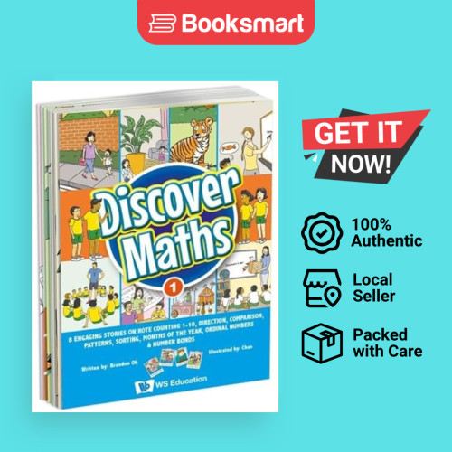 Discover Maths 1 8 Engaging Stories On Rote Counting 1-10 Direction ...