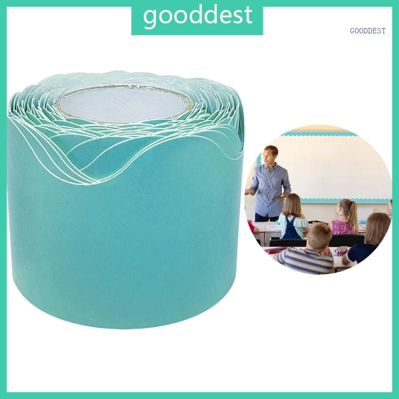 GOO Scalloped Bulletin Board Borders Waterproof Border Decorative ...