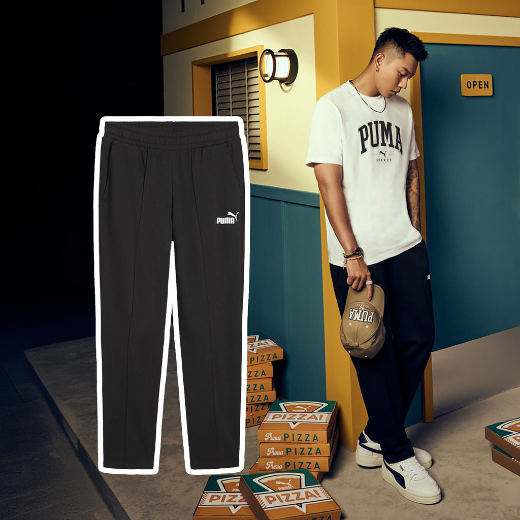 Puma Trousers Club Men s Black European Standard E.SO Slimmer Look Collision Style Lace Up Slim Fit Basic ACS 68186601 Shopee Singapore