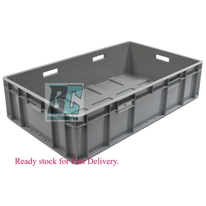 TM Polybox TM482 Light Grey Heavy Duty Plastic Container Industrial ...