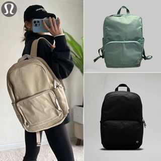 Lululemon Everywhere Large Capacity 22L Waterproof Backpack Outdoor Leisure Sports Men s and Women s Backpack School Bag Tide