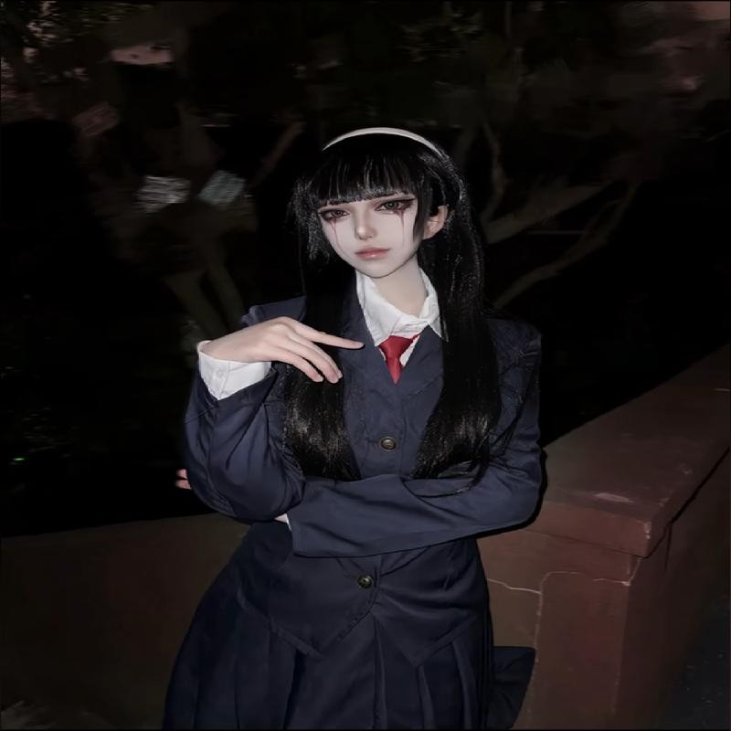 川上富江cos服女第五人格梦之女巫信徒制服cosplay万圣节动漫服装Kawakami Tomoe cosplay female fifth  personality dream20240910 | Shopee Singapore