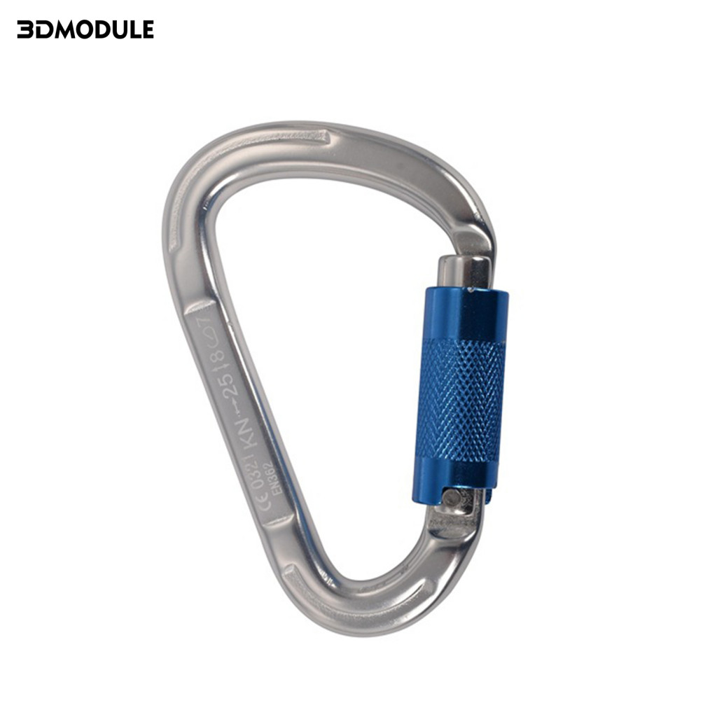 Rock Climbing Auto Locking Clip 25KN Heavy Duty Carabiner for ...