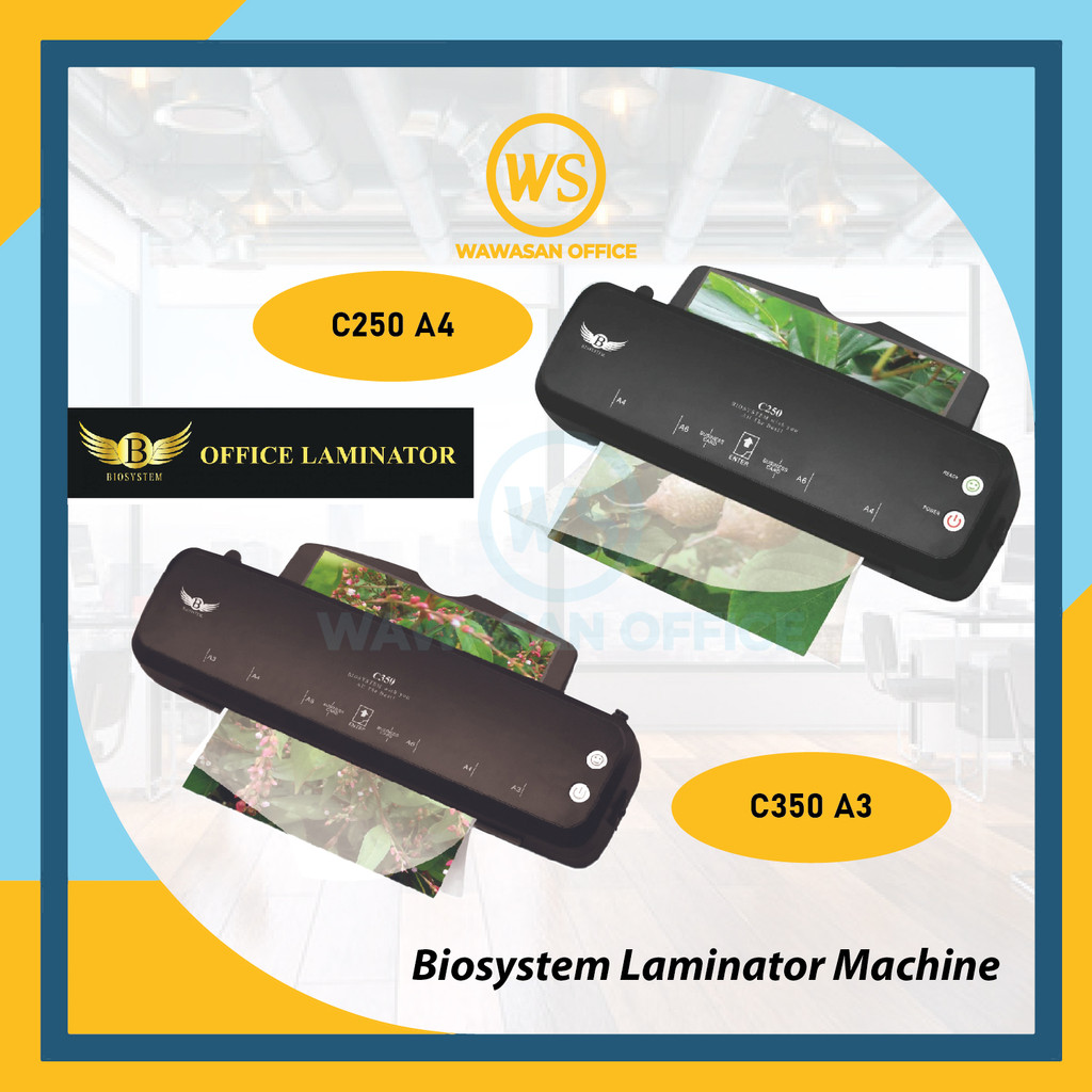 Biosystem Laminator Machine C250 | C350 / Laminate Machine / Laminating ...