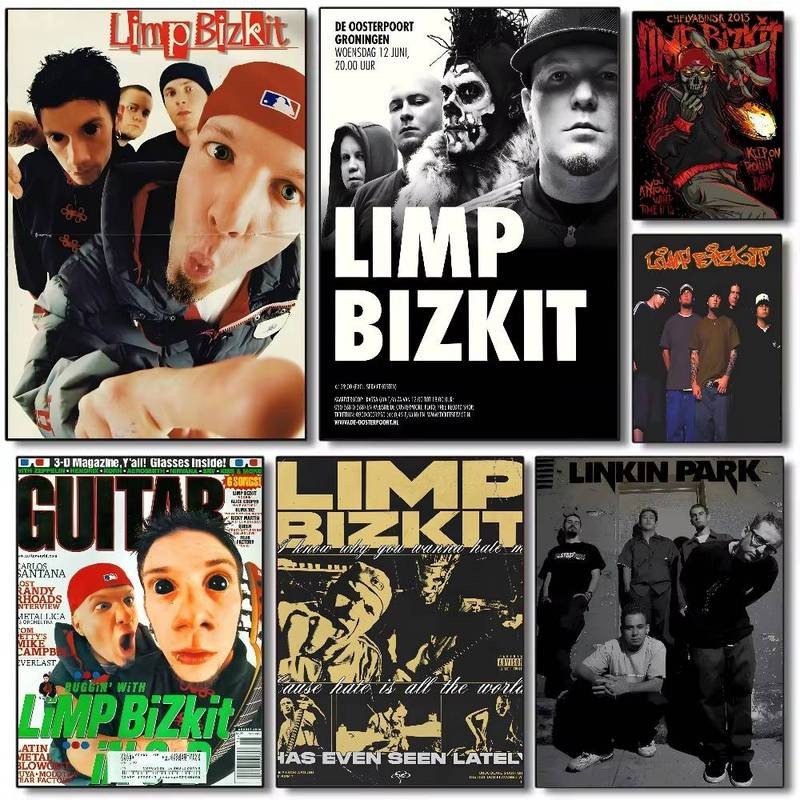 L-Limp Band Bizkit Poster HD art, sticky and waterproof wall art