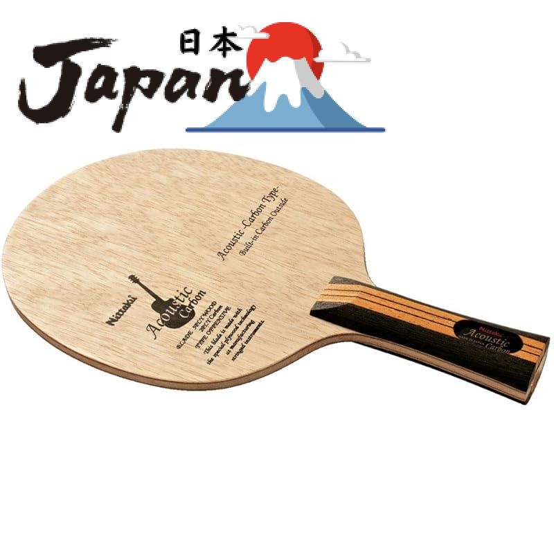 【import from Japan】Nittaku Table Tennis Racket Acoustic Carbon ...