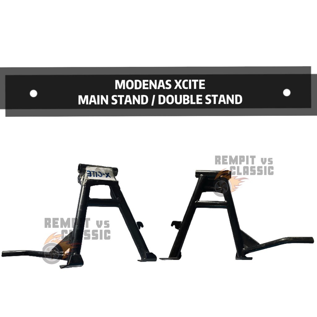 REMPIT Modenas Xcite Main Stand / Double Stand (1 Pc) | Shopee Singapore