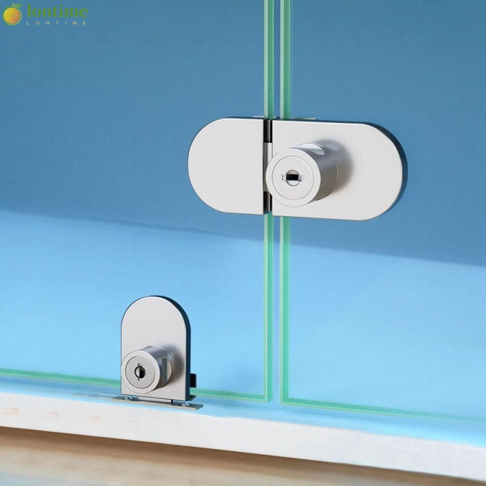 LONTIME Door Lock Stainless Steel Hardware PunchFree Home