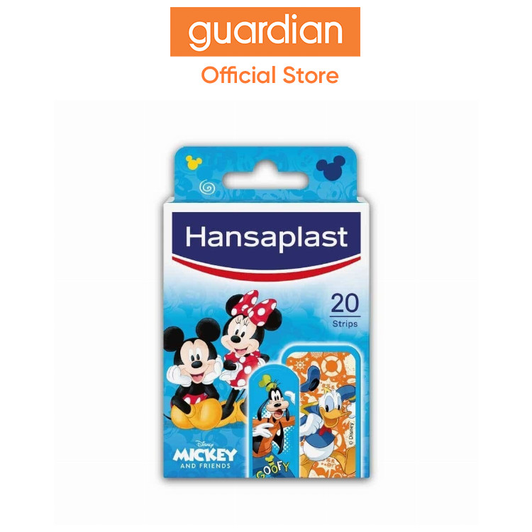 Hansaplast Mickey Mouse Plaster 20s | Shopee Singapore