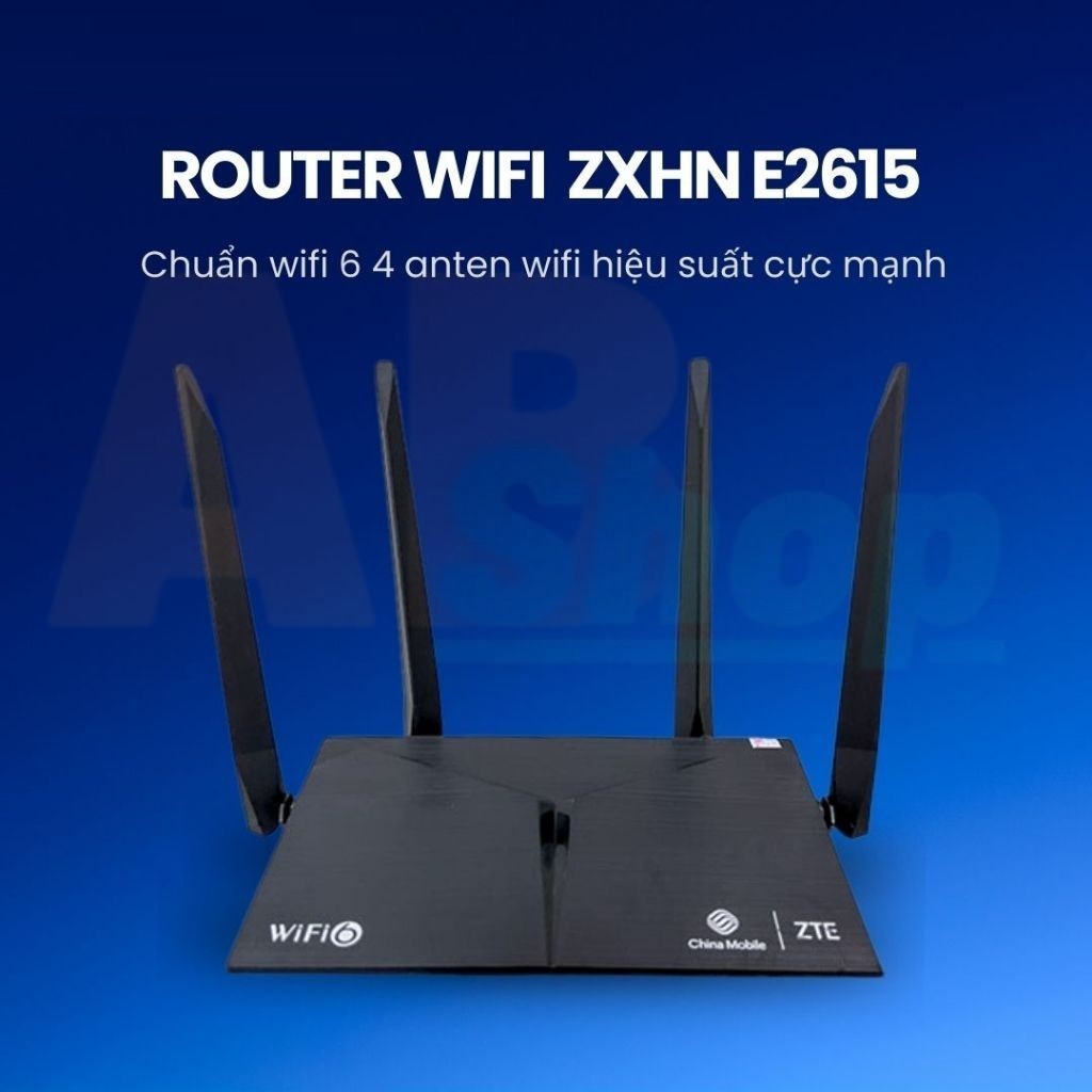 ネット　６，８ｍ×５，６ｍ English ] ZTE E2615 / E2603 / E1600 E2603 Wifi 6 Router - AX1800