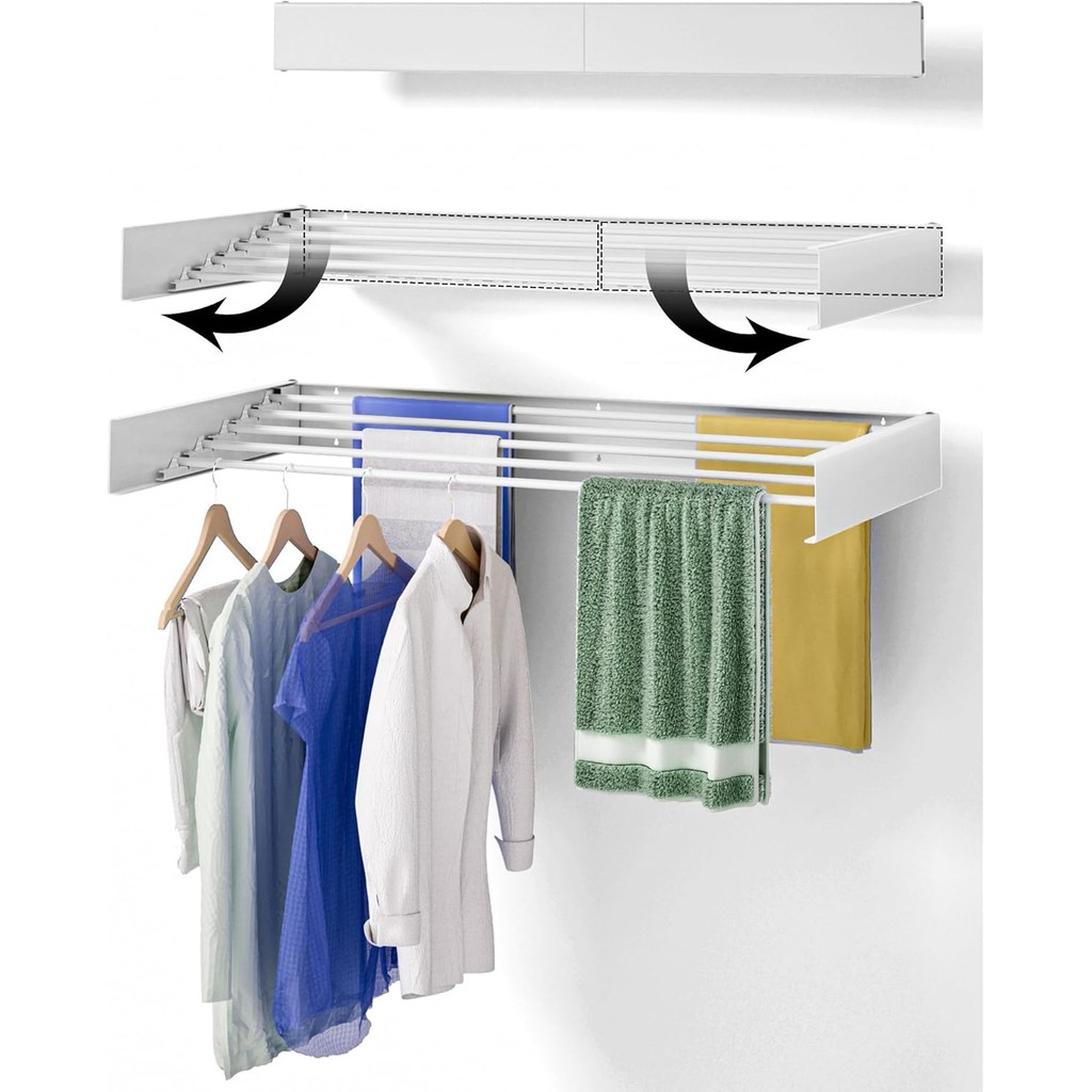Wall Mounted Drying Rack 40
