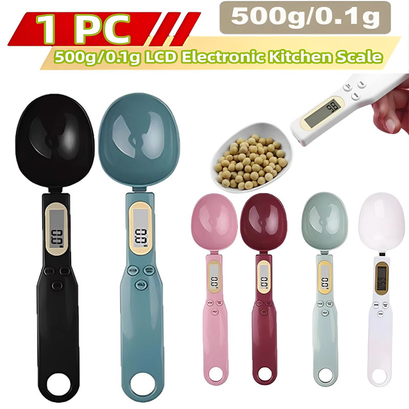 Electronic Kitchen Scale 500g 0.1g LCD Digital Measuring Food Flour ...