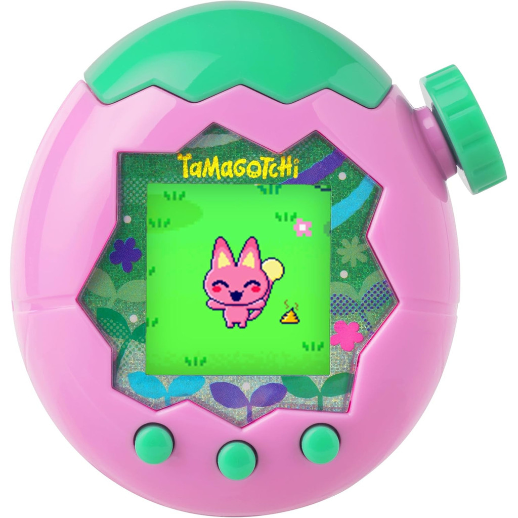 Bandai Tamagotchi Paradise Bandai Purple Sky Blue Water Pink Land