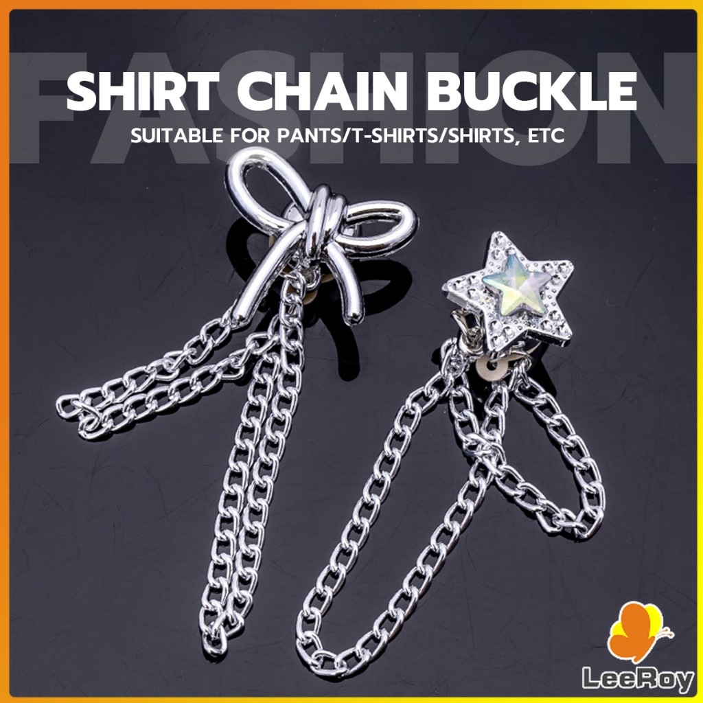 LRY 1pc Fashion Shirt Pin Button Brooch Adjustable Trouser Legs Clothes ...