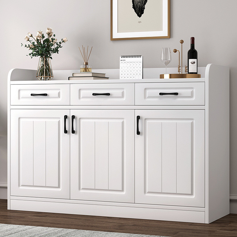 wall Yijiada bedroom drawer simple modern living room storage wooden ...