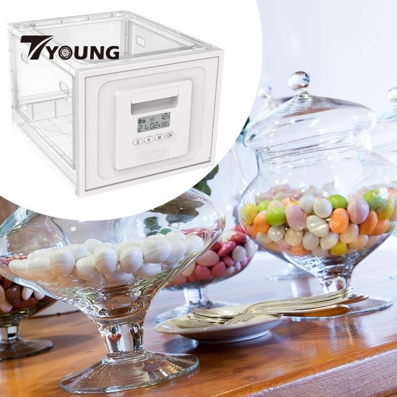 [Ship Fast] Timer Lock Storage Case Password Lock Storage Case ...