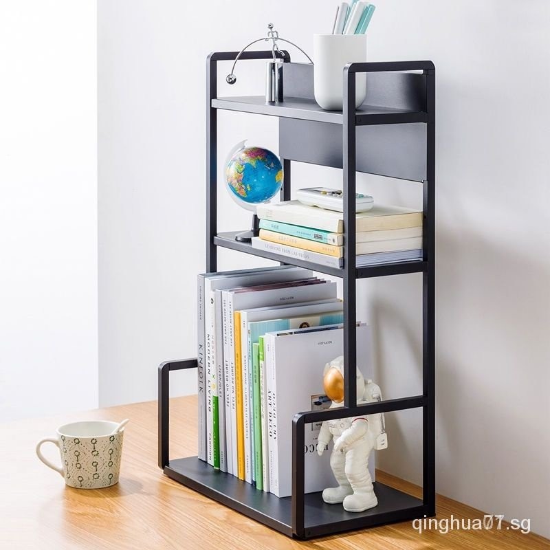 Simple Bookshelf on Desk Student Dormitory Shelf Simple Small Bookcase ...