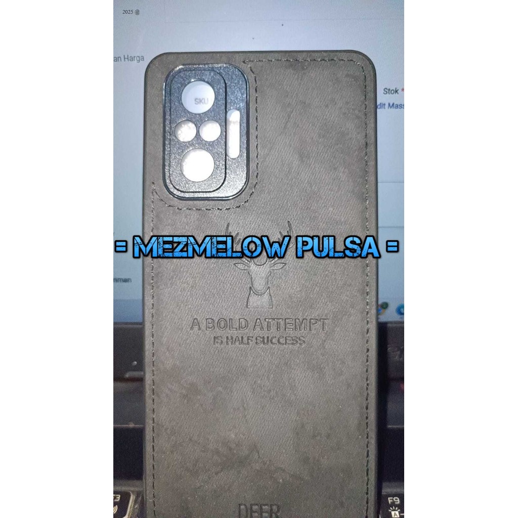 Case Cloth Jeans / Soft Case Canvas Deer Casing Gambar Rusa Case XIAOMI REDMI NOTE 10 PRO 4G / NOTE 10 PRO / NOTE 10 PRO MAX - Gambar 2