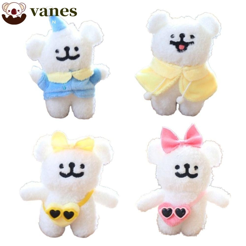 VANES Plush Doll Keychain, Creative Soft Line Dog Plush Toys, Plush