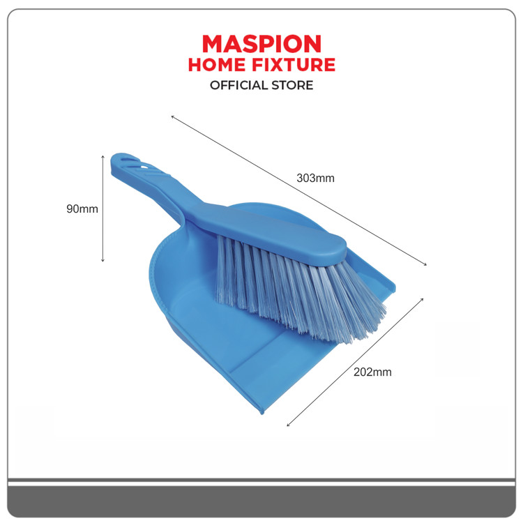 Maspion Sikat dan Serok Debut Set Plastik BS-004 S - Gambar 3