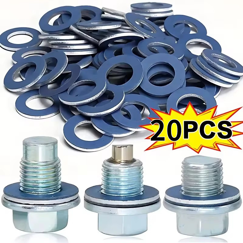 5/10/20Pcs Toyota Camry Corolla Lexus Engine Sump Oil Drain Bolts/seal ...