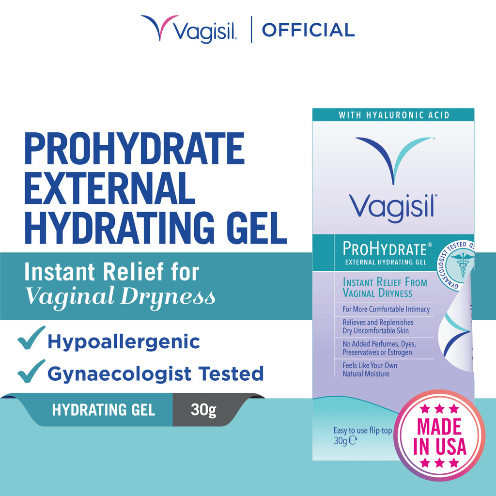 Vagisil ProHydrate External Hydrating Gel 30g | Intimate Moisturising ...