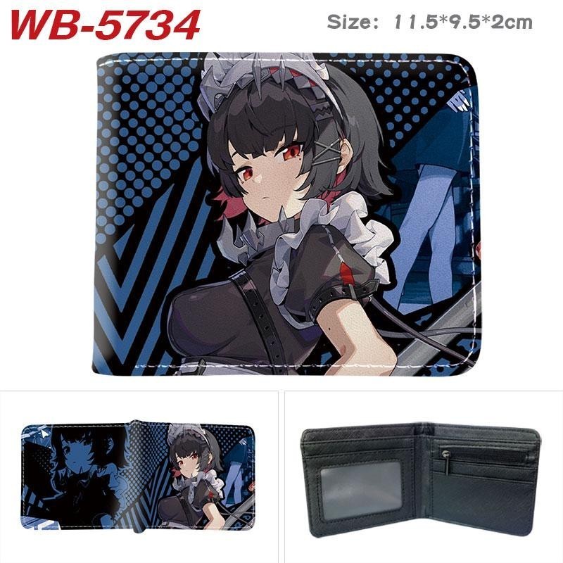 Zenless Zone Zero Cartoon Casual Student Pu Leather Card Wallet for Boy ...