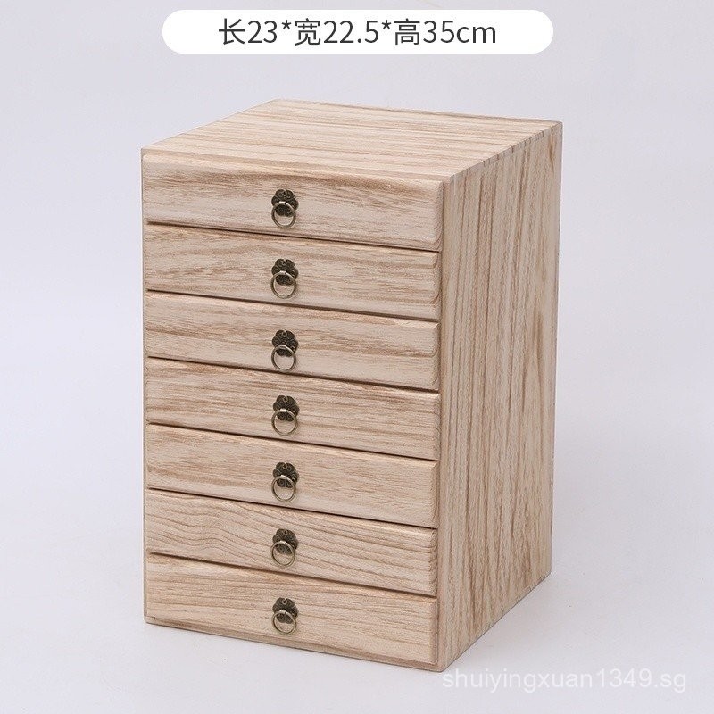 Home Pu'er Brick Tea Box Solid Wood Tea-Allocating Tray Tea Box Storage ...