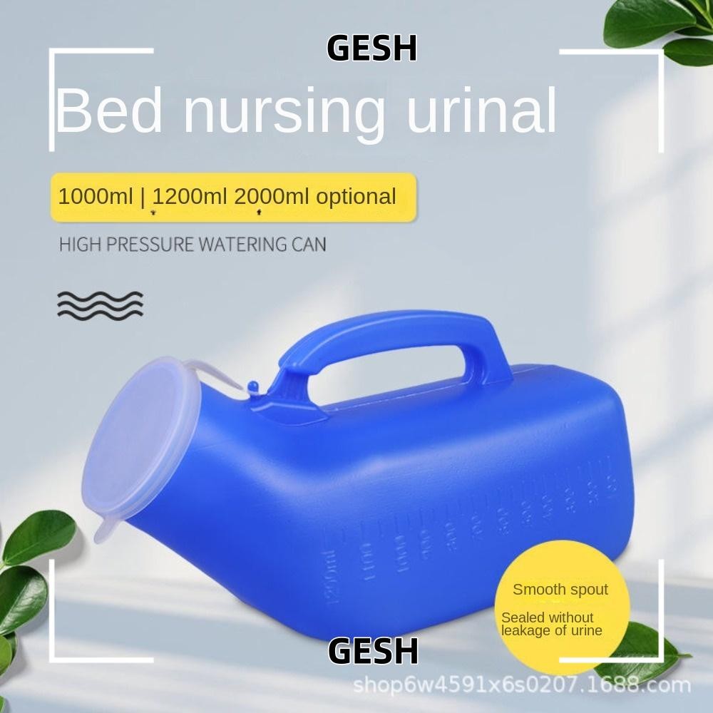 GESH Toilet, Urinal Night Mobile Urinal, Portable 1200ml Pe Handle ...
