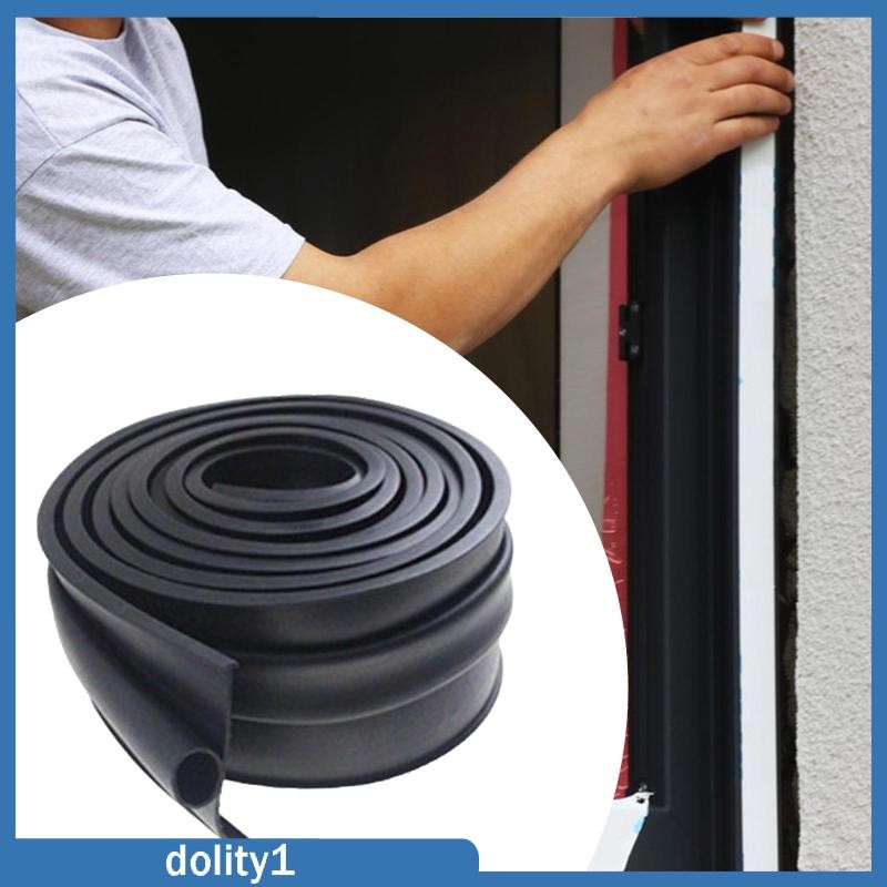 [Dolity1] Garage Door Bottom Seal Strip Roll up Door Seal Portable