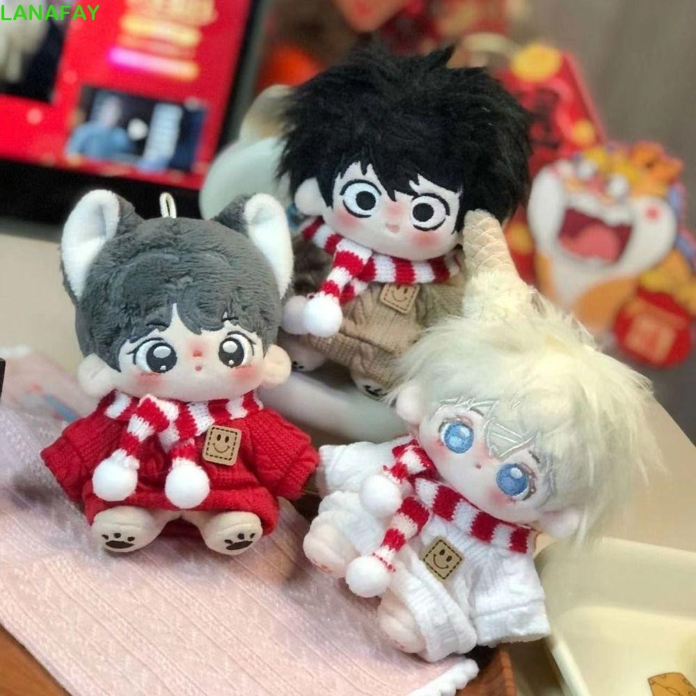 LANAFAY 10cm Cotton Doll Sweater Knitted Soft Cotton Doll Coat Cute Kawaii Lovely Plush Idol Plush Doll Clothes Playing House Shopee Singapore