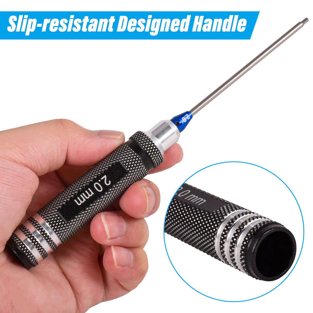 9IMOD RC Hex Driver Set Metal Screwdriver Tool Hex Wrench Set RC Repair ...