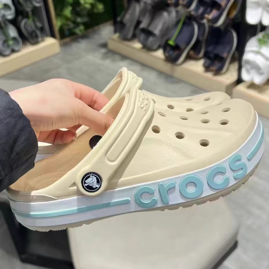 Covered crocs clearance