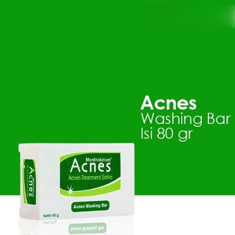 Acnes Washing Bar 80g / Merah Jingga Official - Gambar 3