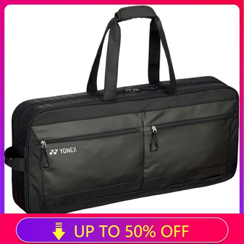 YONEX Black Badminton Racket Bag Waterproof Women Men Match Training ...