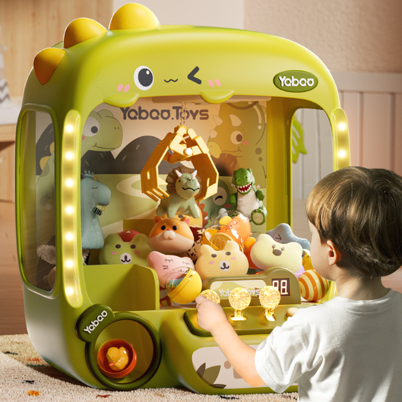 Children Tabletop Game Console Claw Claw Machine Clip Doll Board Game ...