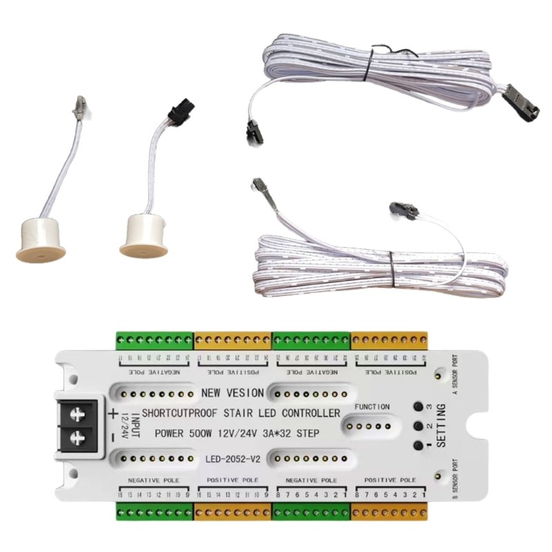 PLT 32 Channel Motion Sensor Stair Light Controller Automatic LED ...