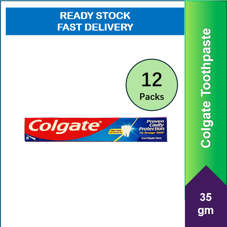 [Bundle of 12] Colgate Proven Cavity Protection For Stronger Teeth ...