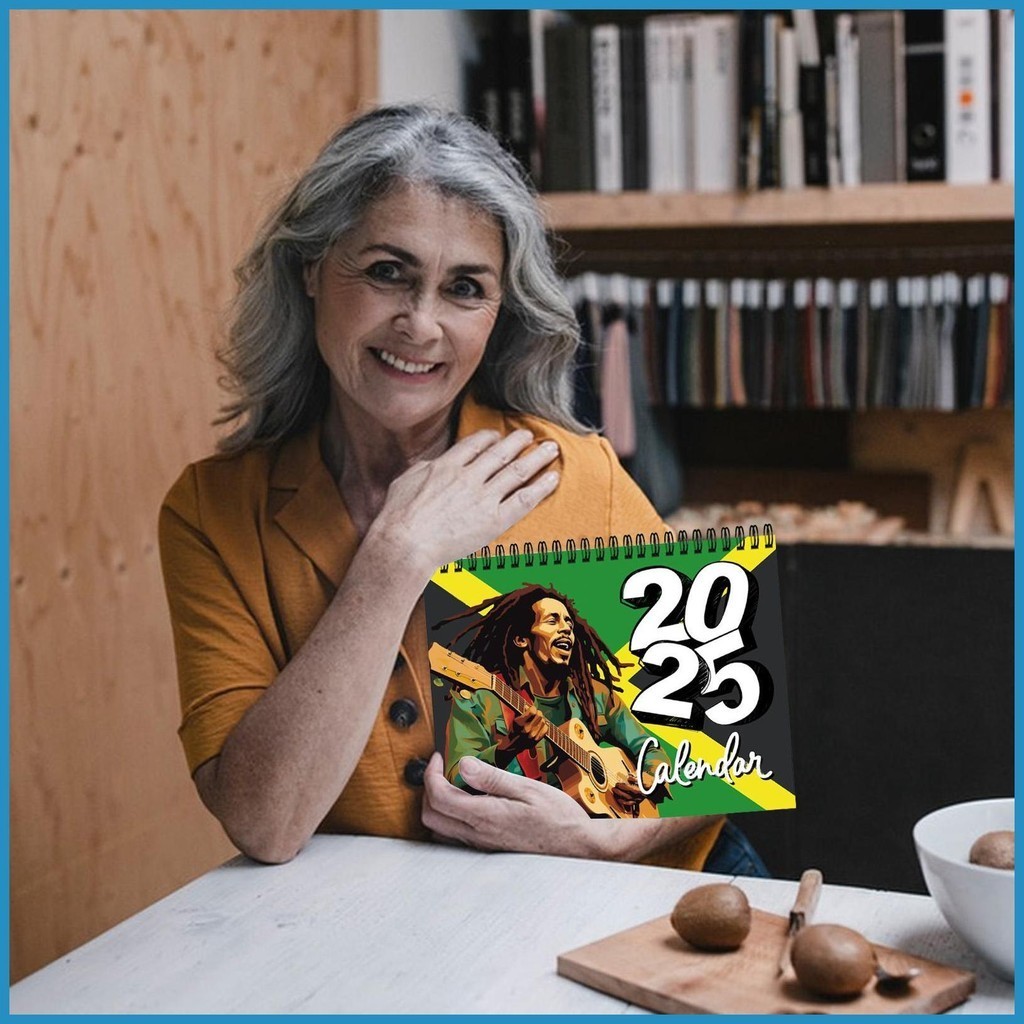 2025 Bob Marley Calendar Desk Calendars 2025 Planner Jan 2025Dec 2025