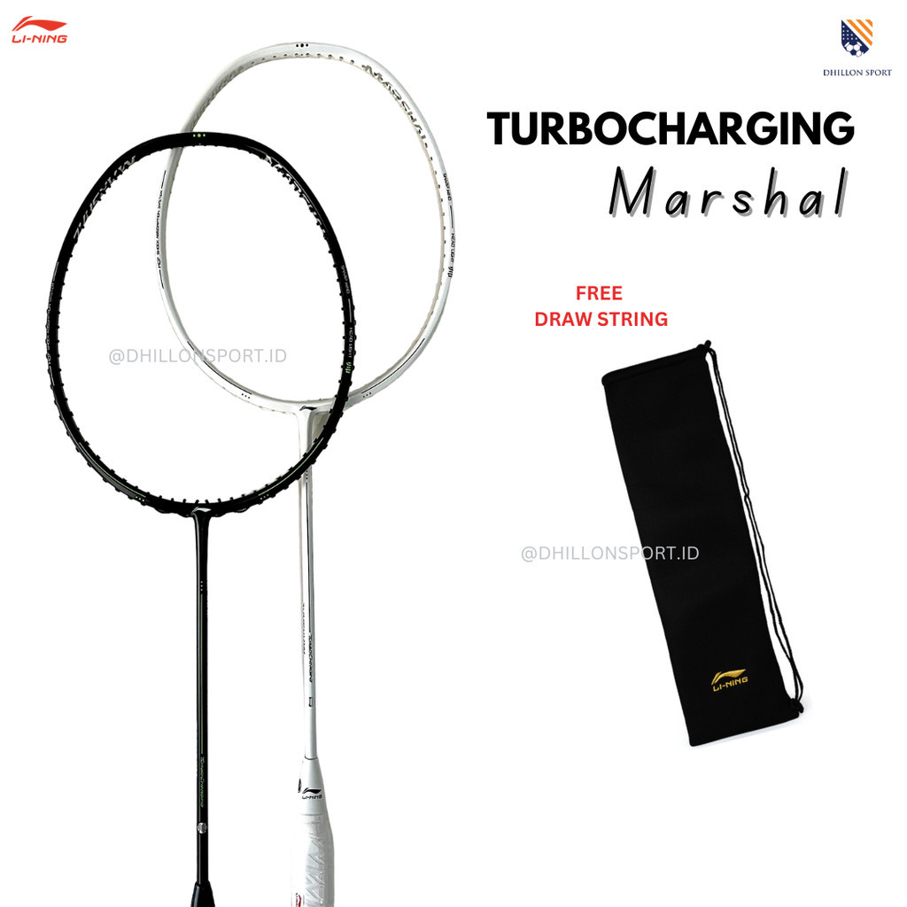 Badminton Racket Lining Turbocharging MARSHAL Li Ning Original Turbo charging tcz Marshall Shopee Singapore